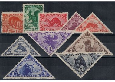 TOUVA 1935 Animals 10v MH*
