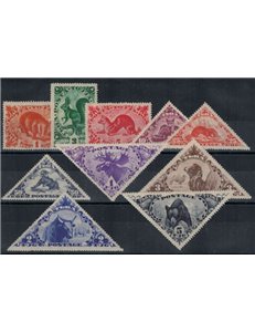 TOUVA 1935 Animali 10v MH*