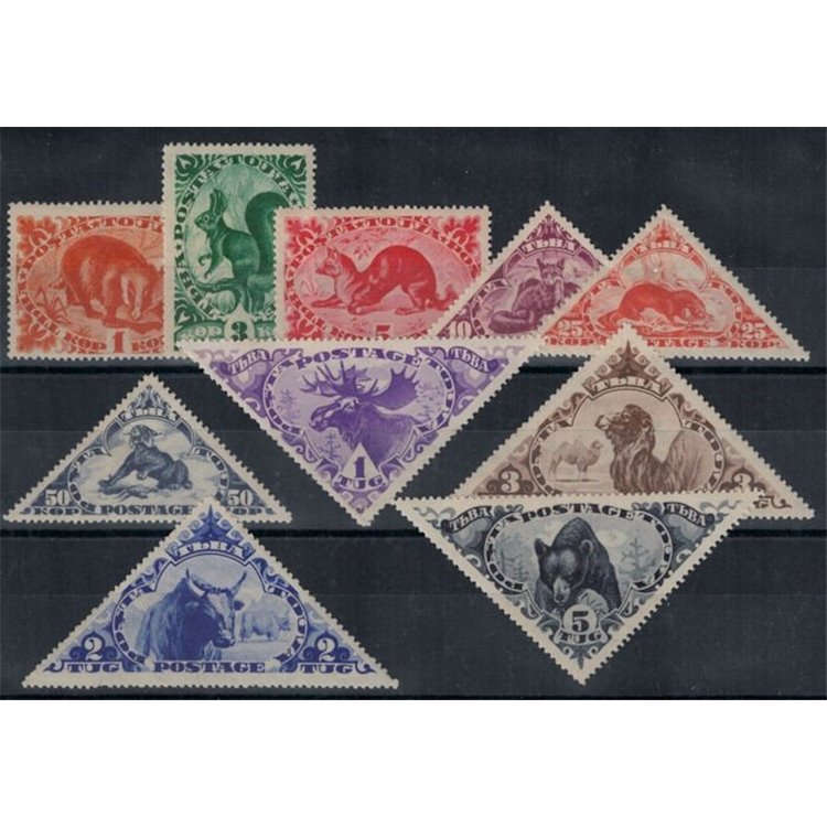 TOUVA 1935 Animali 10v MH*