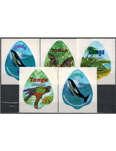 TONGA 1978 Animali in via di estinzione 5v MNH**