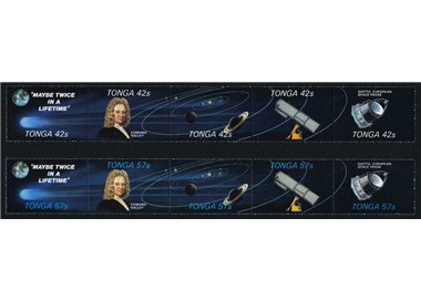 TONGA 1986 Cometa di Halley 10v MNH**