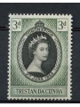 TRISTAN DA CUNHA 1953 Incoronazione di Elisabetta II MNH**
