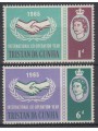 TRISTAN DA CUNHA 1965 International Co-Operation 2v MNH**