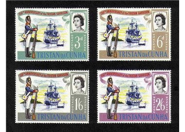 TRISTAN DA CUNHA 1966 First Garnison 4v MNH**