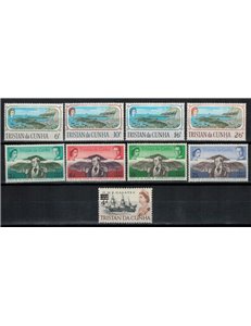 TRISTAN DA CUNHA 1967 Complete Yearset - Complete Yearset 9v MNH**