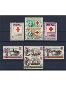 TRISTAN DA CUNHA 1970 Complete Yearset - Complete Yearset 8v MNH**
