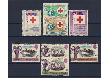 TRISTAN DA CUNHA 1970 Complete Yearset - Complete Yearset 8v MNH**