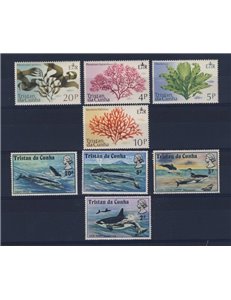 TRISTAN DA CUNHA 1975 Complete Yearset - Complete Yearset 8v MNH**