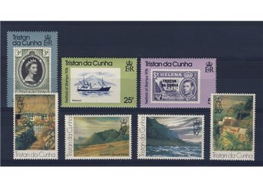 TRISTAN DA CUNHA 1976 Annata Completa - Complete Yearset 7v MNH**