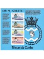 TRISTAN DA CUNHA 1977 Naval arms 1 s/s MNH**