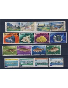 TRISTAN DA CUNHA 1978 Annata Completa - Complete Yearset 16v MNH**