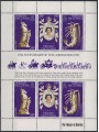 TRISTAN DA CUNHA 1978 Silver Jubilee m/s MNH**