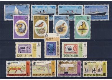 TRISTAN DA CUNHA 1979 Complete Vintage 15v MNH**
