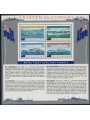 TRISTAN DA CUNHA 1978 Navy ships 1 sheet MNH**