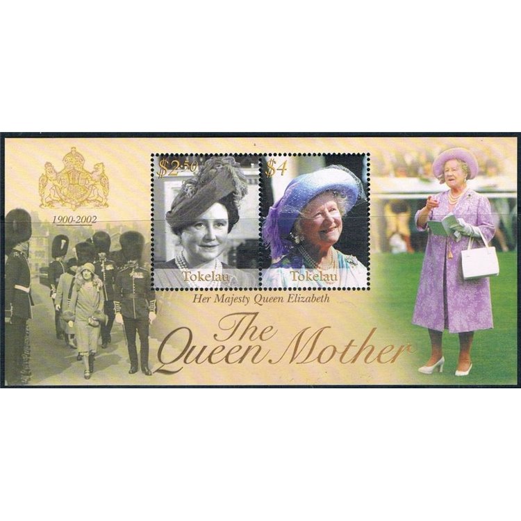 TOKELAU 2002 Queen mother 1 s/s MNH**