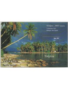 TOKELAU 2003 Welpex 2003 1 s/s MNH**