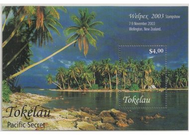 TOKELAU 2003 Welpex 2003 1 s/s MNH**