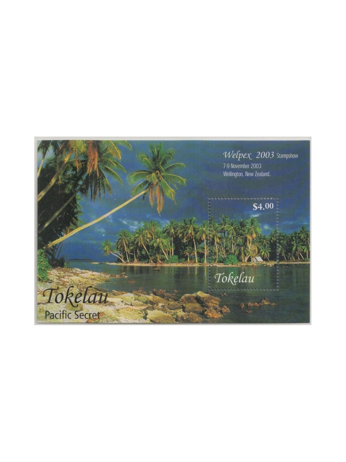 TOKELAU 2003 Welpex 2003 1 s/s MNH**
