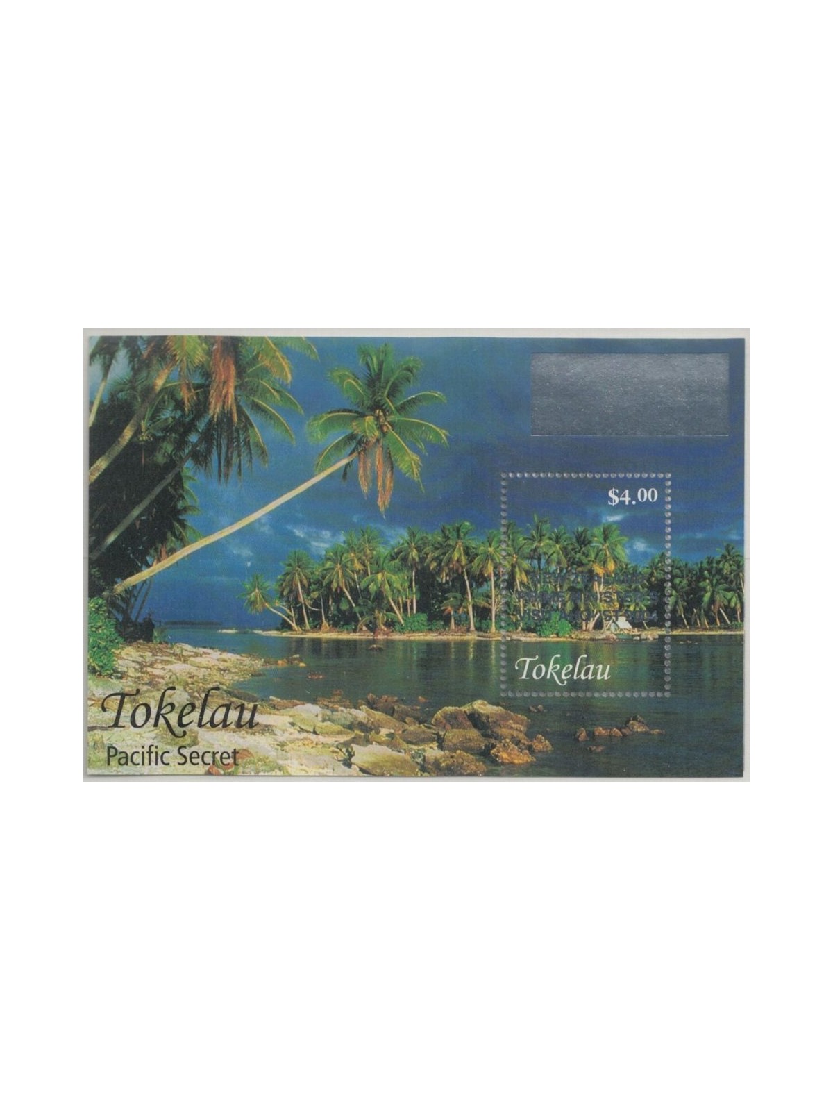 TOKELAU 2004 Prime minister visit 1 BF MNH**
