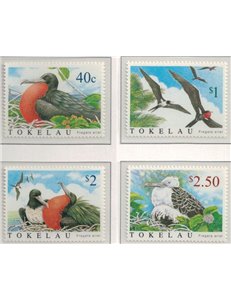 TOKELAU 2004 Fregat birds 4v MNH**