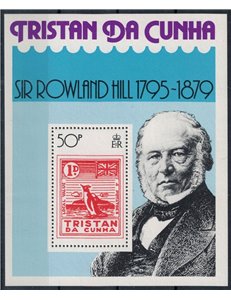 TRISTAN DA CUNHA 1979 Sir Rowland Hill s/s MNH**