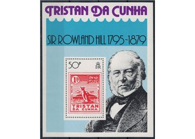 TRISTAN DA CUNHA 1979 Sir Rowland Hill s/s MNH**