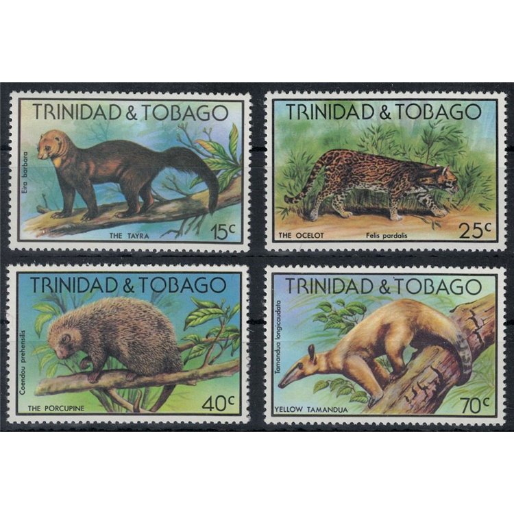 TRINIDAD & TOBAGO 1978 Nature Protection 4v MNH**