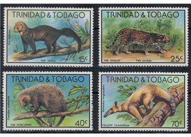 TRINIDAD & TOBAGO 1978 Protezione della natura 4v MNH**