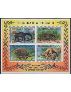TRINIDAD & TOBAGO 1978 Nature Protection s/s MNH**