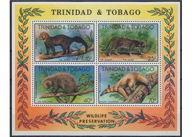 TRINIDAD & TOBAGO 1978 Nature Protection s/s MNH**
