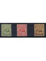 TURKS E CAICOS 1905 Serie ordinaria 3v MNH**