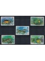 TURKS E CAICOS 1983 Definitivi, pesci, con millesimo - Definitives, fish, with year 1983 5 v