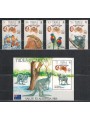 TURKS AND CAICOS 1984 Charles Darwin 4 v + 1 s/s