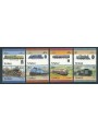 TUVALU 1985 Treni, locomotive 8v MNH**