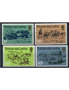 TRISTAN DA CUNHA 1983 Mezzi di trasporto - Transports 4v MNH**