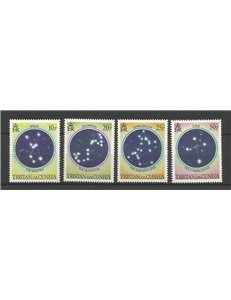 TRISTAN DA CUNHA 1984 Star constellations 4v MNH**