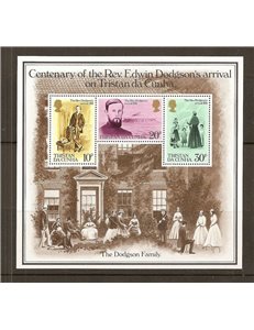 TRISTAN DA CUNHA 1981 Reverend Dodgson 1 sheet MNH**