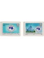 TUVALU 1984 Ausipex 2v MNH**