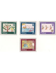 TUVALU 1984 Christmas 4v MNH**