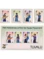 TUVALU 1985 Girl Guides 4v + 1 BF MNH**