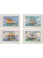 TUVALU 1986 Ships 4v MNH**