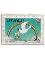 TUVALU 1986 U.S. peace corps 1v MNH**
