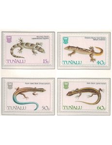 TUVALU 1986 Reptiles 4v MNH**