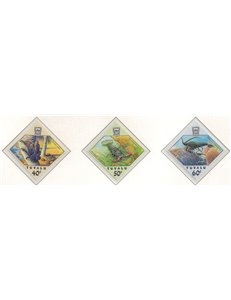 TUVALU 1987 Crabs 3v MNH**