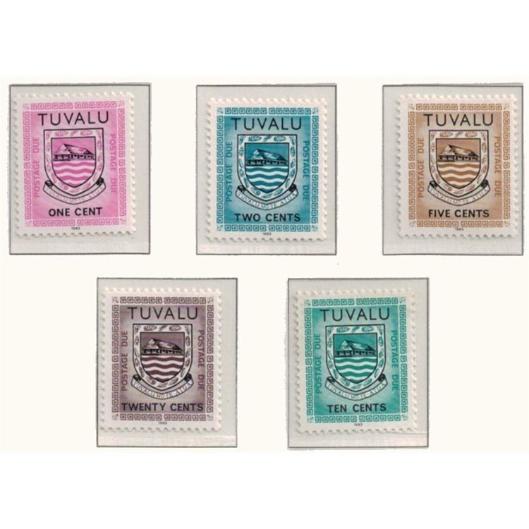 TUVALU 1982 Postage due 5v MNH**
