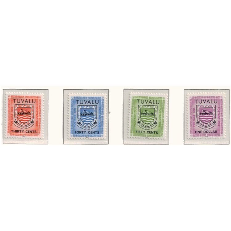TUVALU 1983 Postage due 4v MNH**
