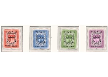TUVALU 1983 Postage two 4v MNH**