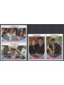 TUVALU 1986 Andrew & Sarah wedding, overprints 4v MNH**