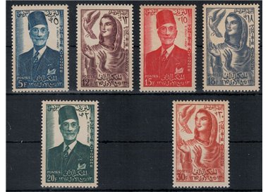 TUNISIA 1956 Autonomia 6v MNH**