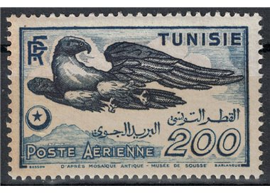 TUNISIA 1949 Eagle, airmail MNH**